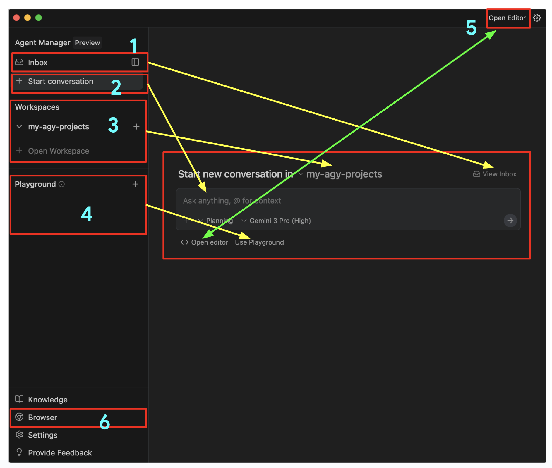 Agent Manager 註解說明