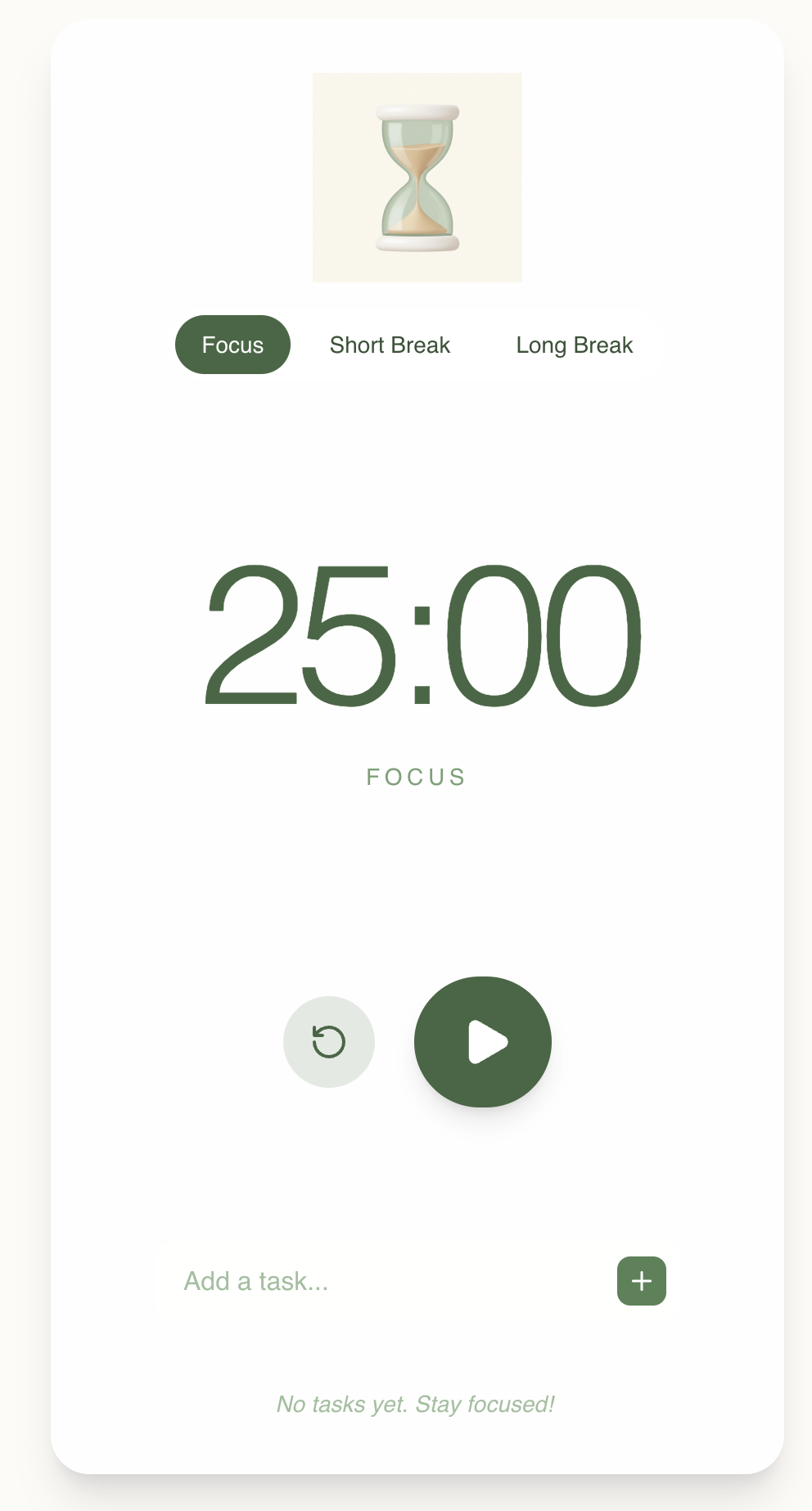 Pomodoro 最終成品